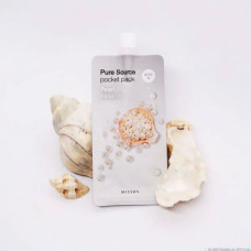 Missha Pure Source Pocket Pack Pearl Ночная маска с экстрактом жемчуга