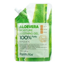 Farm Stay Алоэ-гель для тела Aloevera Moisture Soothing Gel Pouch