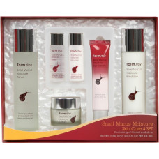 Farm Stay Snail Mucus Moisture Skin Care 4 Set Набор средств с экстрактом улитки