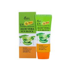 Ekel ALOE VERA SUN BLOCK Смягчающий солнцезащитный крем с экстрактом алое