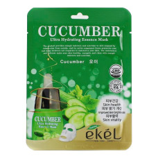 Ekel Cucumber Тканевая маска для лица с экстрактом огурца