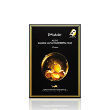 JMsolution Golden Caviar Mask Ультратонкая тканевая маска с золотом и икрой