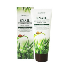 Deoproce Hand & Foot Snail Recovery Крем для ног и рук с муцином улитки