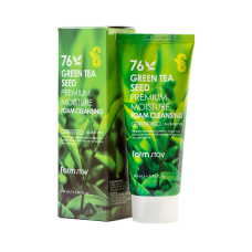 Farm Stay Green Tea Seed Premium Moisture Очищающая пенка на основе зеленого чая