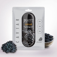 Jigott Caviar Real Ampoule Mask Маска для лица с экстрактом икры