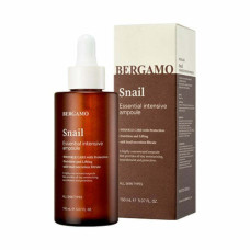 Bergamo Snail Essential Intensive Ampoule Интенсивная ампула с муцином улитки