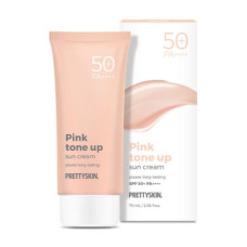 Pretty Skin Pink tone up sun cream SPF50+PA++++ солнцезащитный крем