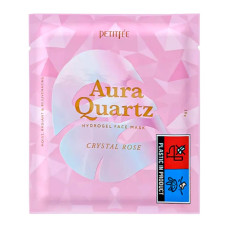 Petitfee Aura Quartz Hydrogel Face Mask Гидрогелевая маска с жемчужной пудрой