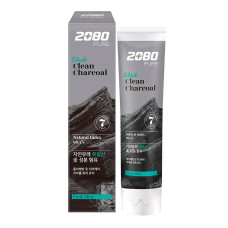 Dental Clinic 2080 Pure Toothpaste Charcoal Отбеливающая зубная паста с мятой и углем
