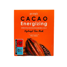 Petitfee Cacao Energizing Hydrogel Face Mask Тонизирующая гидрогелевая маска