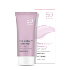 Pretty Skin SPF50+PA++++ No Sebum Tone Up Sun Cream Солнцезащитный крем